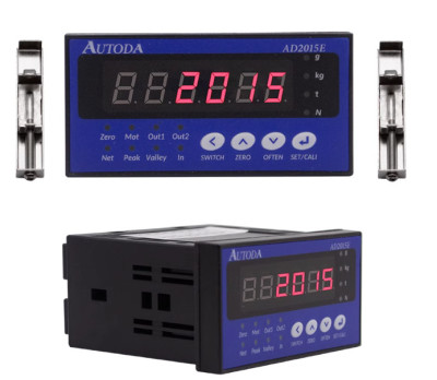 Đồng hồ điều khiển cảm biến lực loadcell AD2015E 24V 2 đầu ra rơ le / chính hãng Autoda