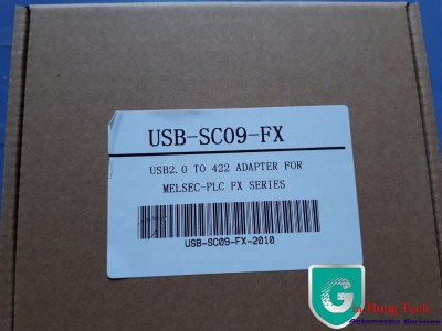 Cáp lập trình PLC Mitsubishi dòng FX USB/SC 09